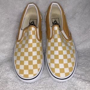 Vans slip on Checker